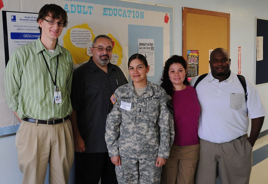 Adult education tutoring